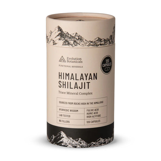 Evolution Botanicals Himalayan Shilajit 120 Capsules Wicked NRG