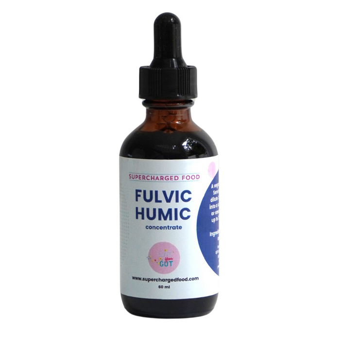 Supercharged Food, Love your Gut, Fulvic Humic Concentrate, 60ml, Wicked NRG