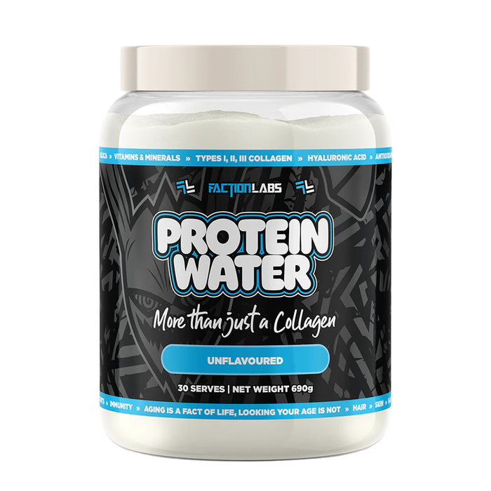 Faction Labs Protein Water Unflavoured 30 Serves 720g Wicked NRG