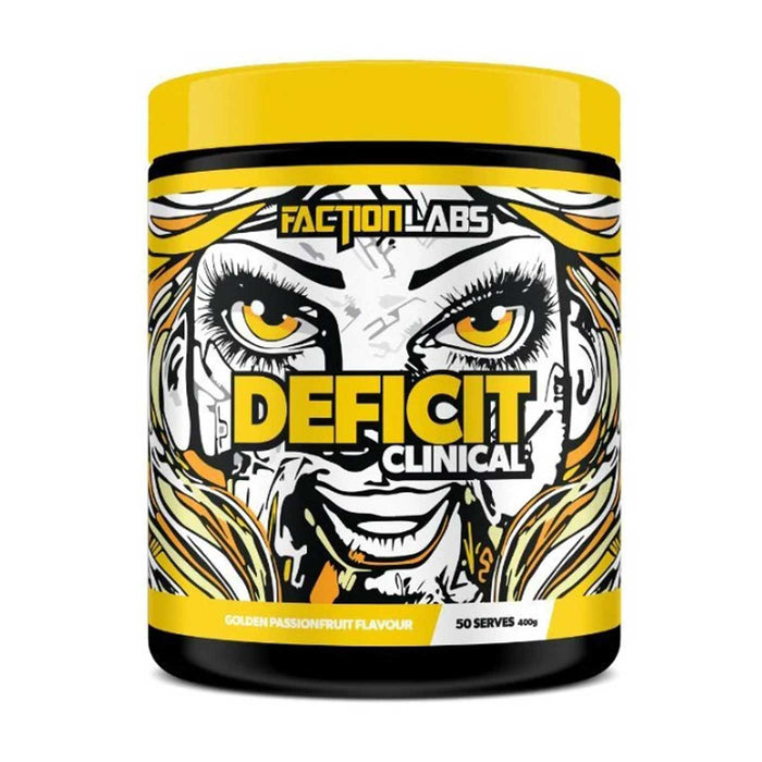 Faction Labs Deficit Clinical is stocked by Wicked NRG Darwin,