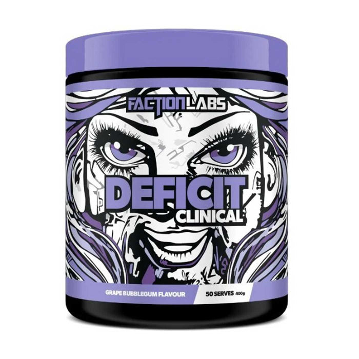 Faction Labs Deficit Clinical is stocked by Wicked NRG Darwin,