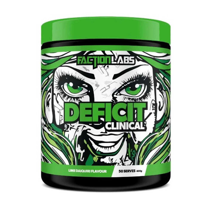 Faction Labs Deficit Clinical is stocked by Wicked NRG Darwin,