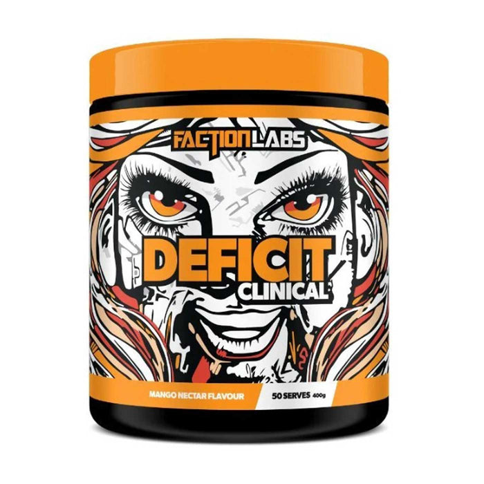 Faction Labs Deficit Clinical is stocked by Wicked NRG Darwin,