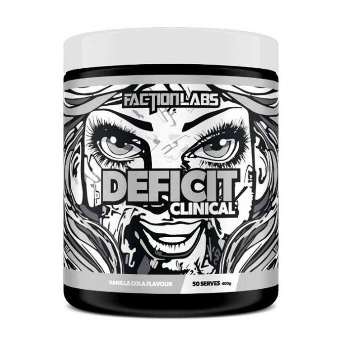 Faction Labs Deficit Clinical is stocked by Wicked NRG Darwin,