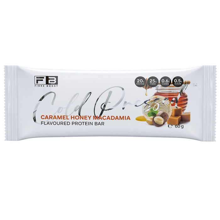 Fibre Boost Caramel Honey Macadamia 60g Wicked NRG