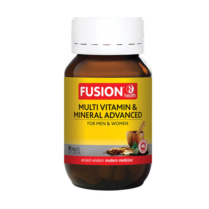 Fusion Multi Vitamin & Mineral Advanced 90 Tablets Wicked NRG