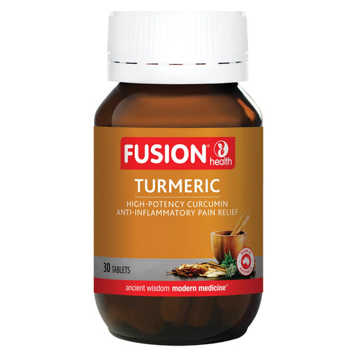 Fusion Turmeric 30 Tablets Wicked NRG Supplements and Nutrition Store
