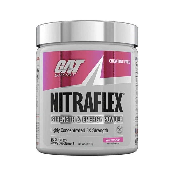 GAT SPORT NITRAFLEX Watermelon 30 Servings 300grams Wicked NRG