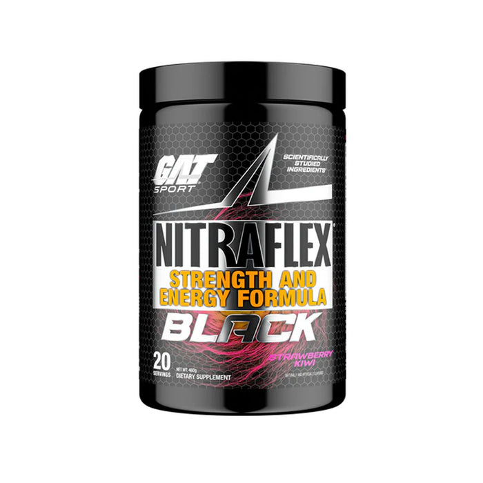 Gat Sport Nitraflex Black 20 serves Strawberry Kiwi, Wicked NRG