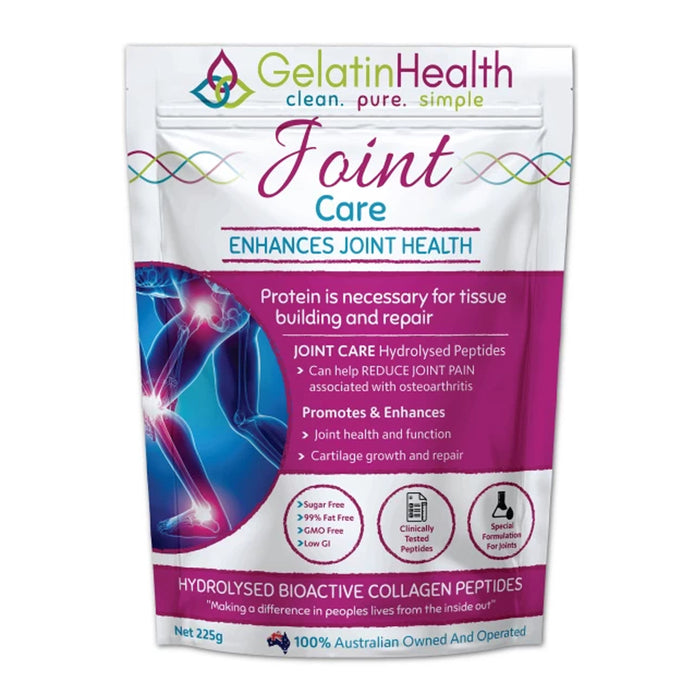 Gelatin Health & Gelatin Joint Care Collagen 225g,  Wicked NRG, Darwin, Australia