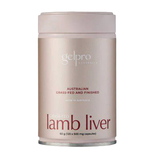 Gelpro, Organic Lamb Liver Grass Fed 120 Caps Wicked NRG