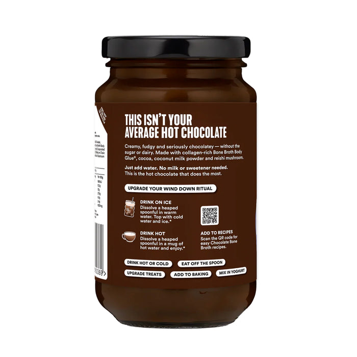 Gevity RX Chocolate Bone Broth Body Glue 390g, Directions, Wicked NRG