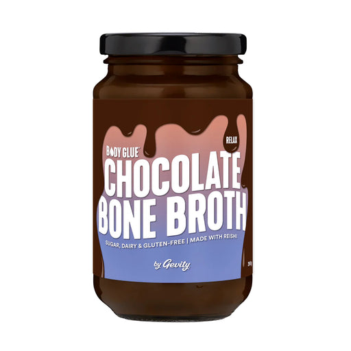 Gevity RX Chocolate Bone Broth Body Glue 390g, Wicked NRG