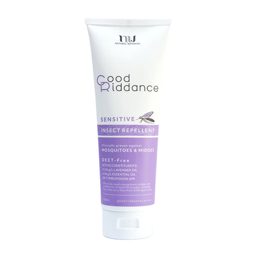 Good Riddance Sensitive Insect Repellent 250ml, Wicked NRG