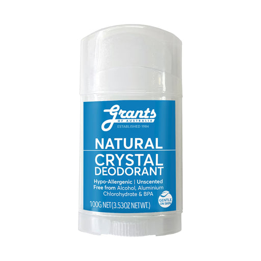 Grants Crystal Deodorant Natural - 100g  Wicked NRG
