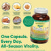 Green Nutritionals Vitamin D3 1000IU + Mushrooms 60 Capsules, Wicked NRG