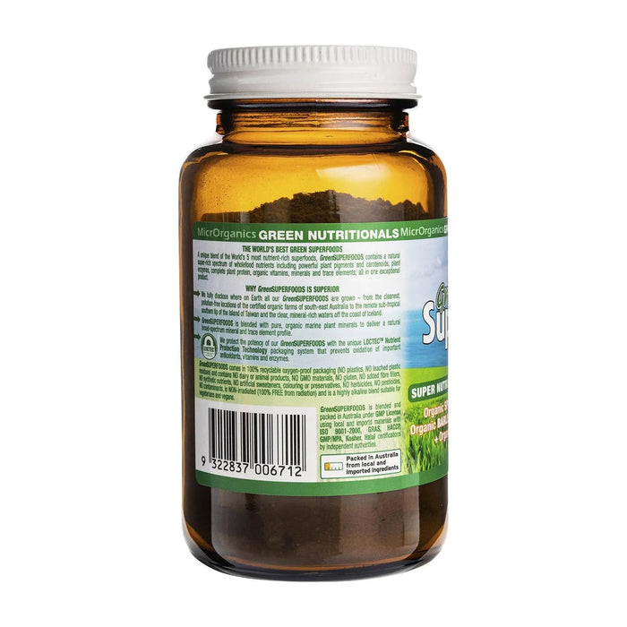 Green Nutritionals Organic Green Superfoods Powder Directions Wicked NRG