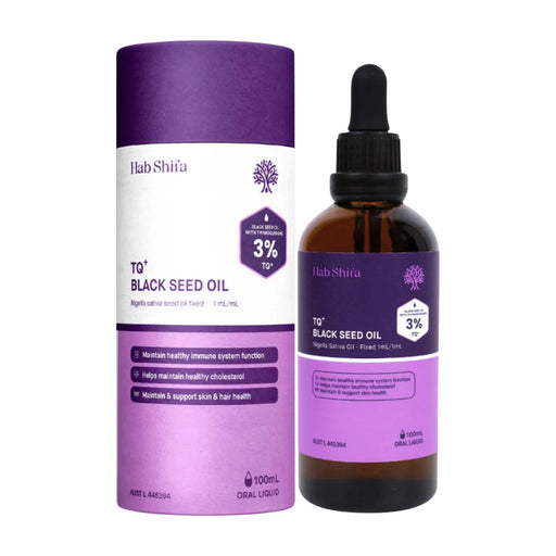 Hab Shifa Black Seed Oil 3% TQ+ 100ml  Wicked NRG