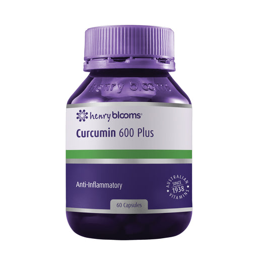 Henry Blooms Curcumin 600 Plus 120 Caps Wicked NRG