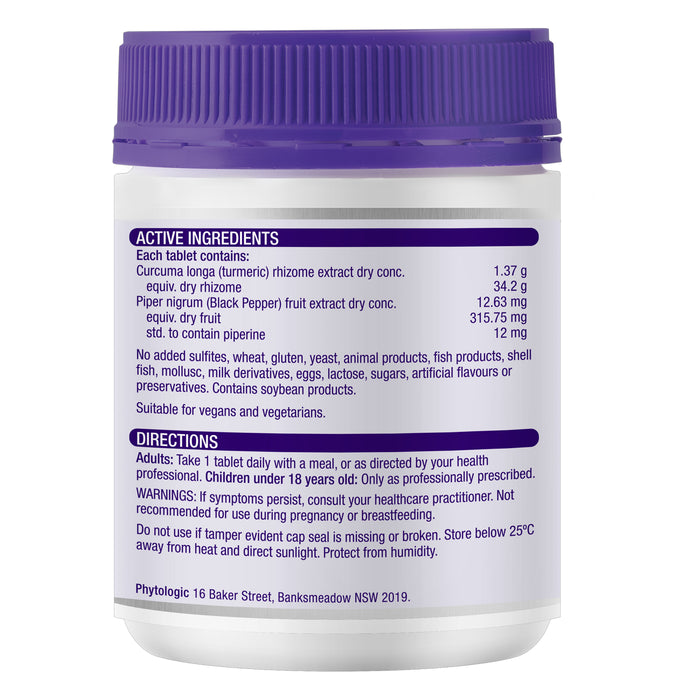 Henry Blooms Curcumin Ultra 30 vegetarian tablets ingredients Wicked NRG