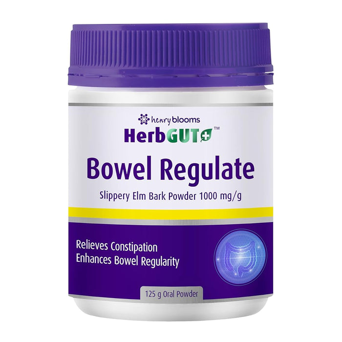 Henry Blooms HerbGUT, Bowel Regulate, 125g Powder, Wicked NRG