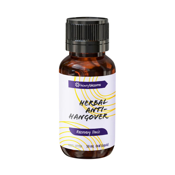 Henry Blooms Herbal Anti-Hangover (Recovery Tonic) 50ml Wicked NRG