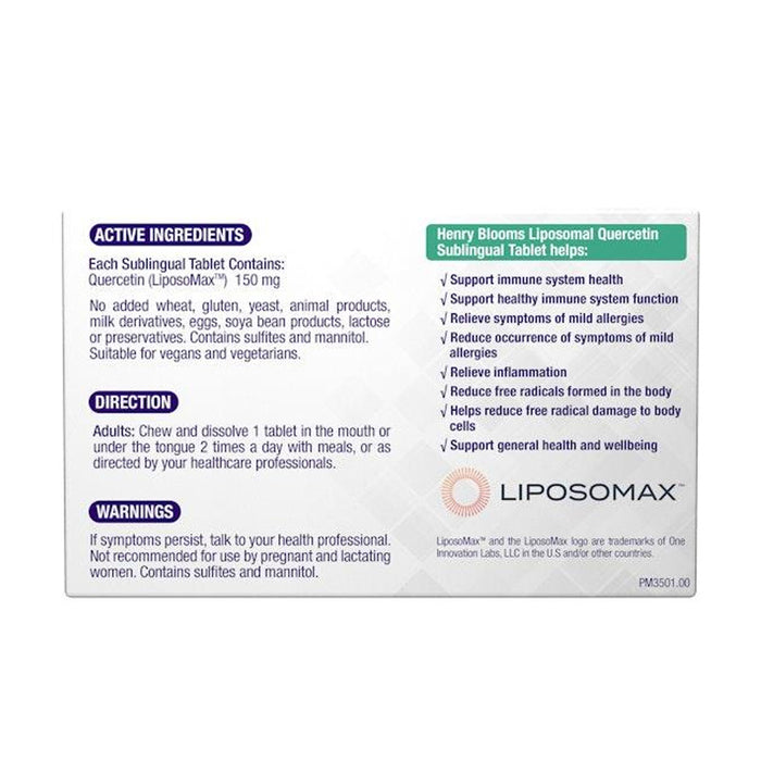 Henry Blooms Liposomal Vitamin C 30 Sublingual Tablets Wicked NRG.jpg