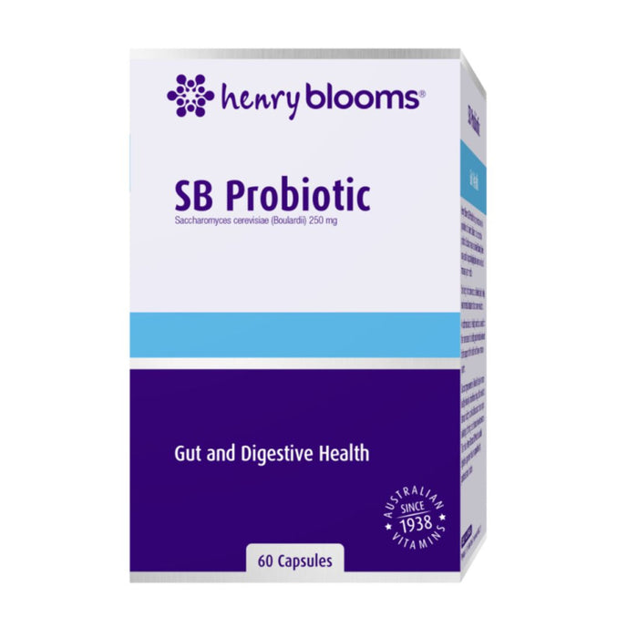 Henry Blooms SB Probiotic 60 capsules Wicked NRG