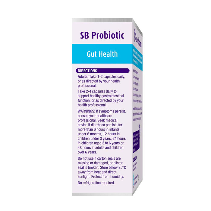 Henry Blooms SB Probiotic 60 capsules b Wicked NRG