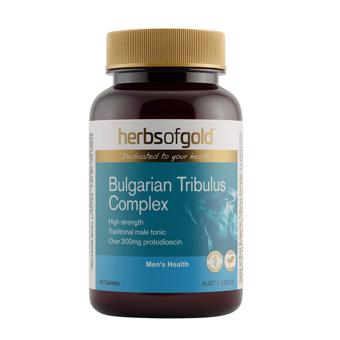 Herbs of Gold, Bulgarian Tribulus Complex 30 Tablets Wicked NRG