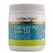 Herbs of Gold Calcium K2 with D3 180 Tablets Wicked NRG