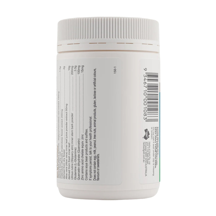 Herbs of Gold, Gut Care, 150grams, Nutritional Panel, Wicked NRG