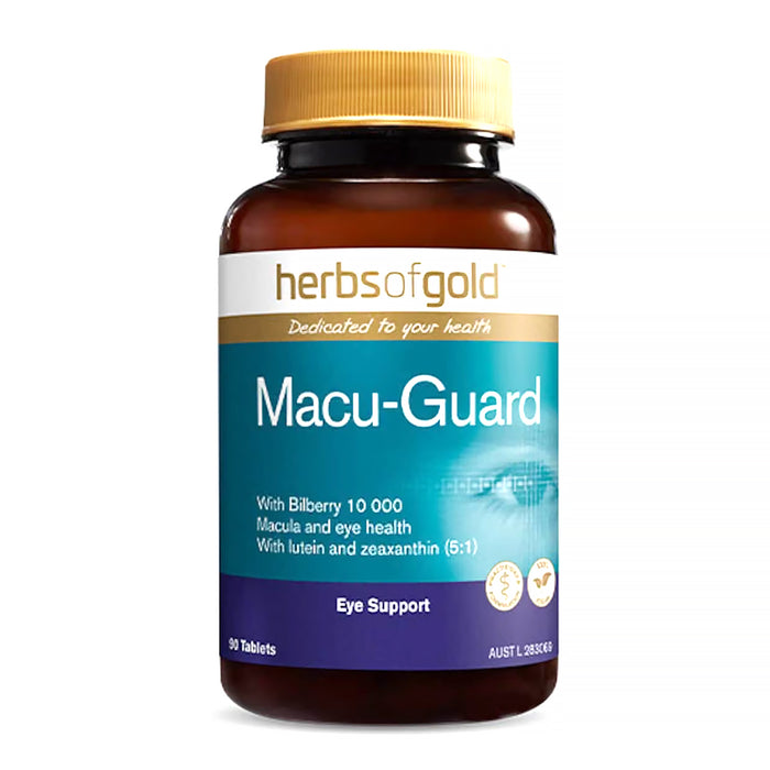 Herbs of Gold Macu-Guard 90 Tablets Wicked NRG