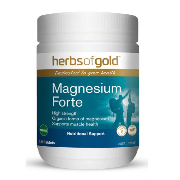 Herbs of Gold Magnesium Forte High-Strength Tablets