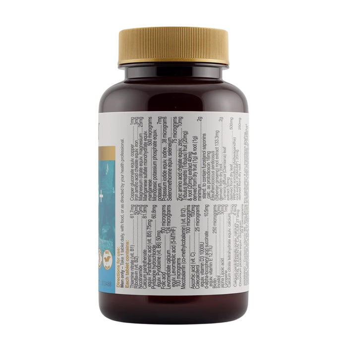 Herbs of Gold Men's Multi + 30 Tablets, Nutritional Pnel Wicked NRG Nutrition Store