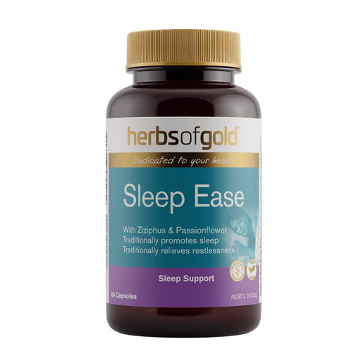 Herbs of Gold Sleep Ease 60 Capsules Wicked NRG