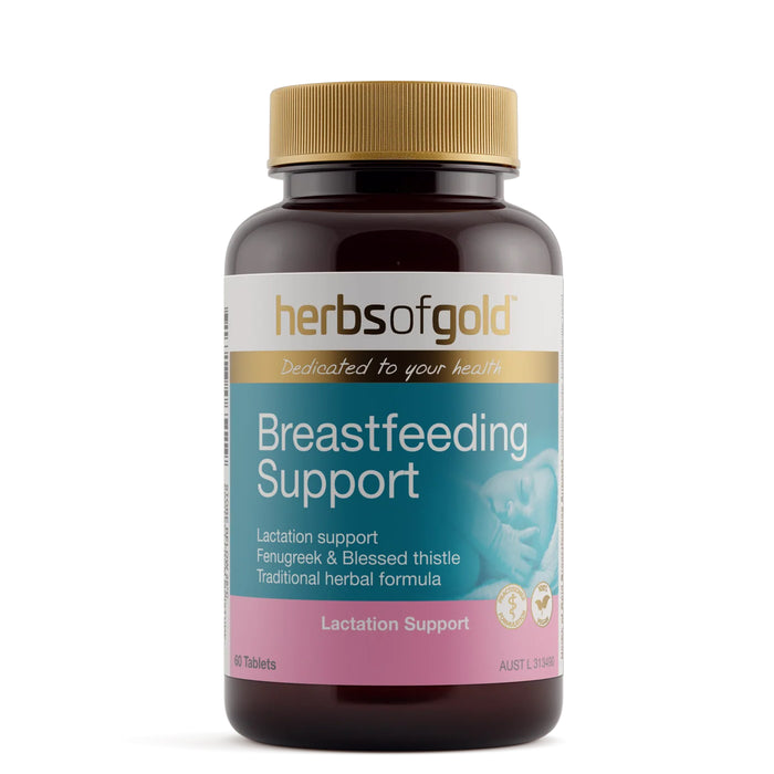 Herbs of Gold Breastfeeding Support 60 Tablets Wicked NRG