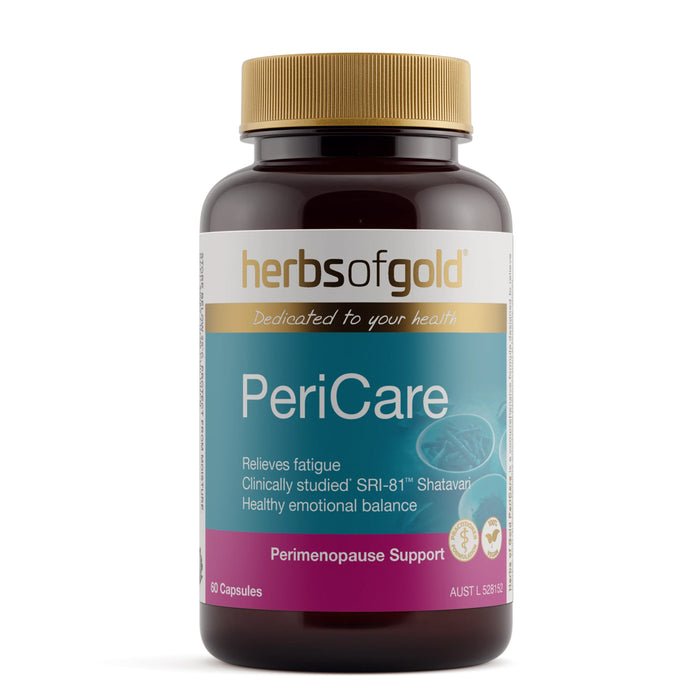 Herbs of Gold PeriCare 60 Tablets  Wicked NRG