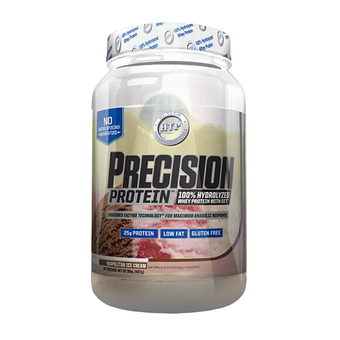 Hi-Tech Pharmaceuticals, Precision Protein, Neopolitan Ice Cream, 2lb, 900g, Wicked NRG