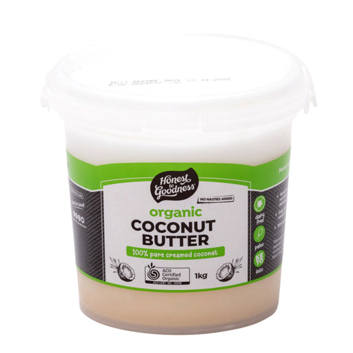 Honest to Goodness Organic Coconut Butter 1kg Wicked NRG