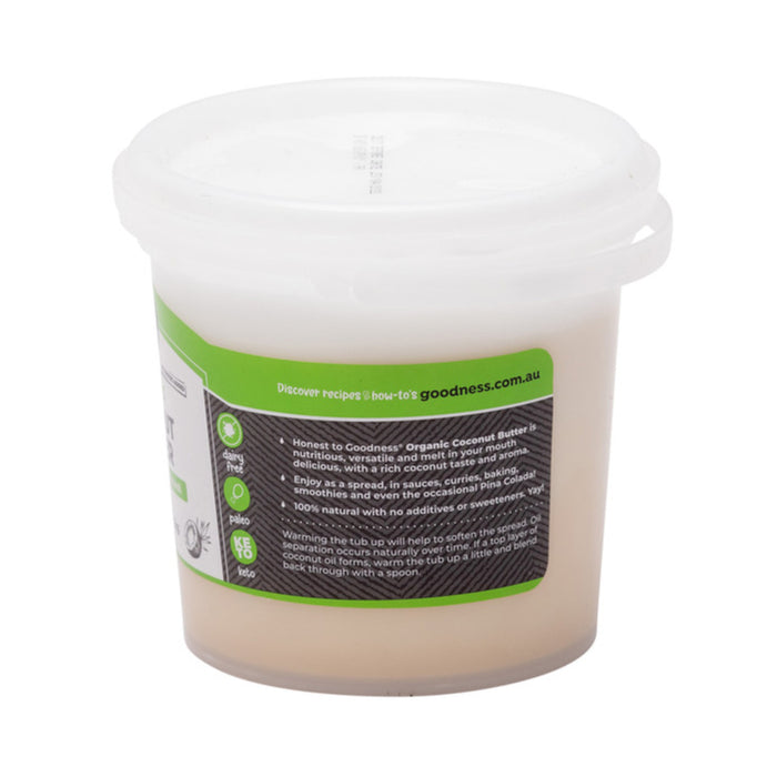 Honest to Goodness Organic Coconut Butter 1kg Directions Wicked NRG