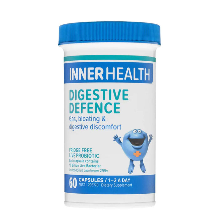 Inner Health Digestive Defence 60 Capsules Wicked NRG