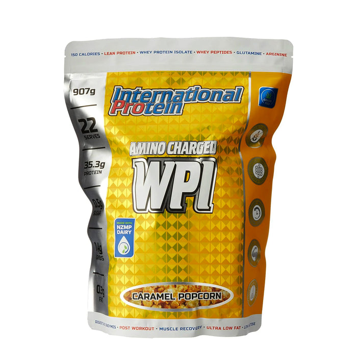 International Protein Amino Charged WPI 907g Caramel Popcorn Wicked NRG