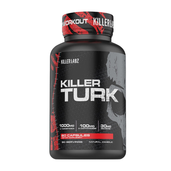 Killer Labz Killer Turk 60 Caps Plant based performance supplement Wicked NRG
