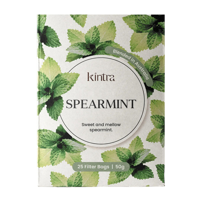 Kintra Blends Herbal Tea Bags Spearmint 25pk Wicked NRG