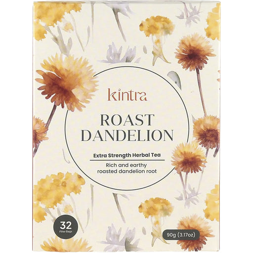 Kintra Blends Roast Dandelion Tea Bags 32pk Wicked NRG