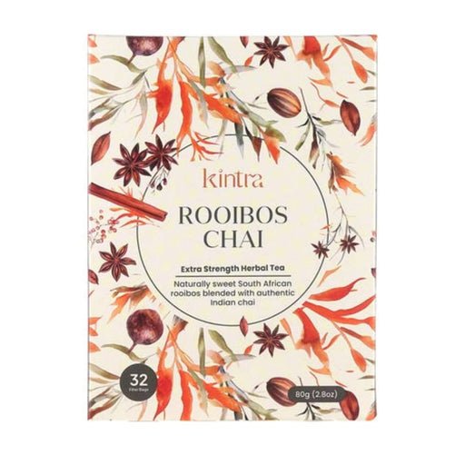 Kintra Foods Rooibos Chai Tea Bags 32pk Wicked NRG