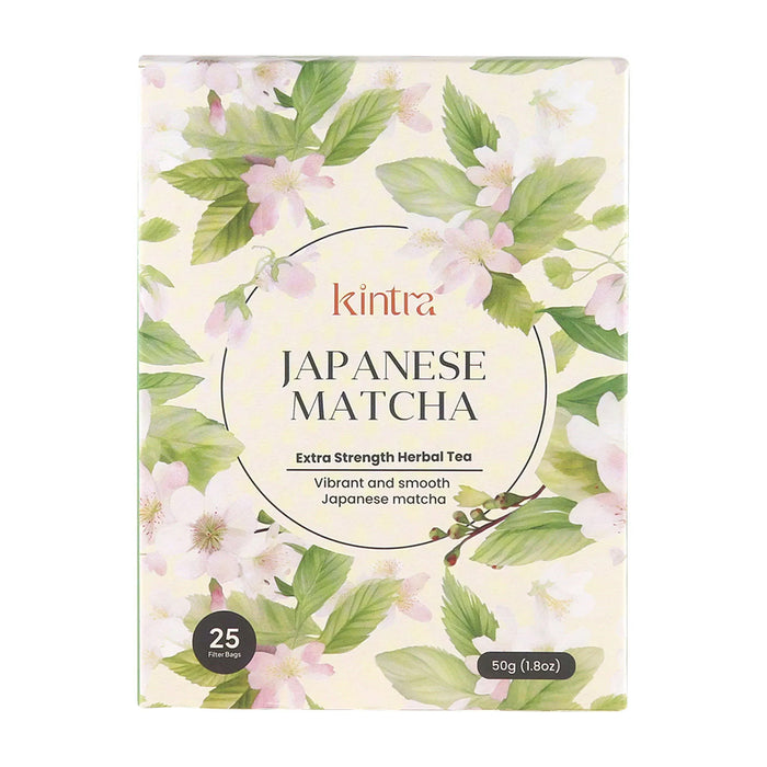 Kintra Japanese Matcha Tea Bags 25pk Wicked NRG