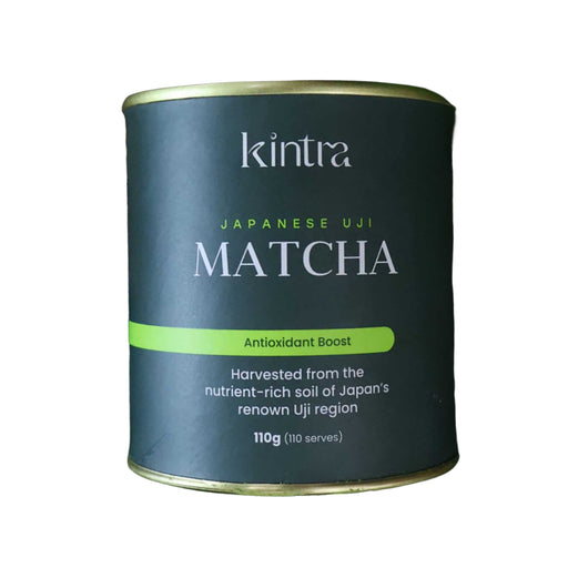 Kintra Japanese Uji Matcha – 100% Pure Ceremonial Grade Matcha Green Tea Powder 110g Wicked NRG
