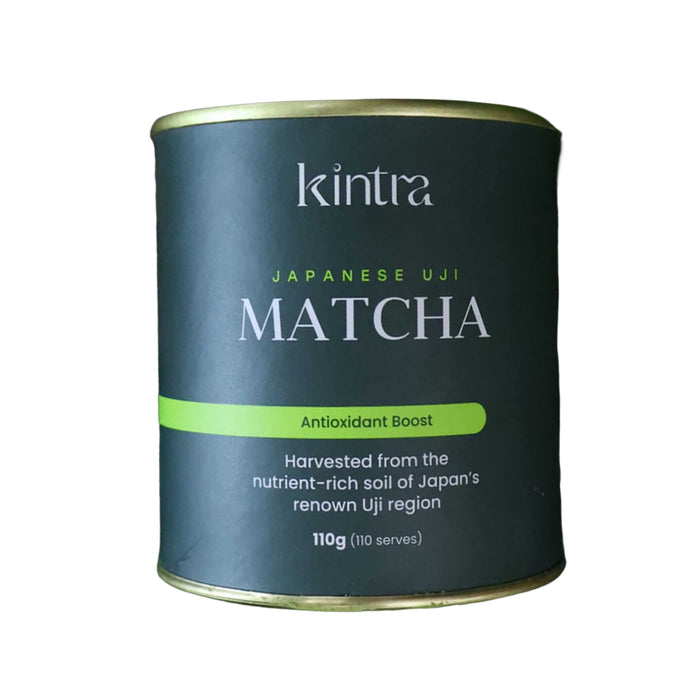Kintra Japanese Uji Matcha – 100% Pure Ceremonial Grade Matcha Green Tea Powder 110g Wicked NRG
